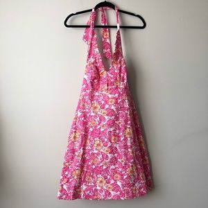 NWT Lilly Pulitzer Pink Floral Lavin Dress Size 2